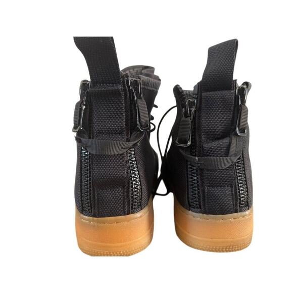 Nike SF Air Force 1 Mid Men's Black Gum High Top Sneakers Size 10.5 (917753-003) - Picture 5 of 7